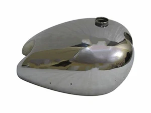 MATCHLESS AJS TWIN G9 G12 CHROME GAS FUEL TANK (BRAND NEW) - Picture 1 of 5