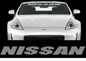 NISSAN Racing Sunstrip JDM Windshield Logo Banner - Picture 1 of 2