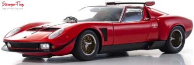 Kyosho Lamborghini Miura SVR 1970 Red 1/12 Scale Model - Image 1 of 4