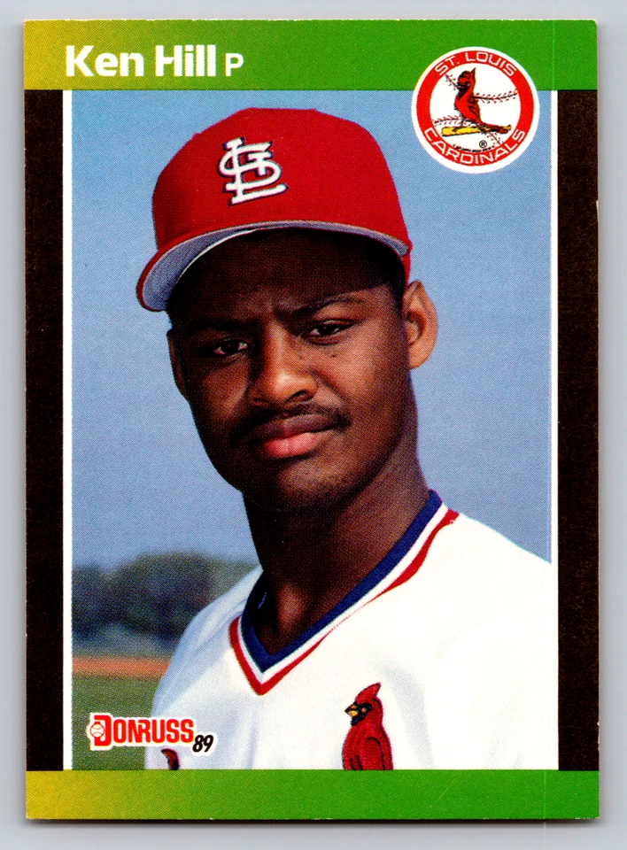 1989 Donruss  #536   Ken Hill   P   Roookie   St. Louis Cardinals  FREE shipping - Image 1 of 1
