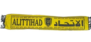 ITTIHAD FOOTBALL CLUB FOOTBALL CLUB FOOTBALL SAUDI ARABIA GEDDA SCARF S3250 - Picture 1 of 1