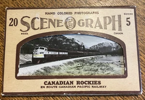 20 Vintage Real Photographs Scene O Graph Set "Canadian Rocky Mountains Series 5 - Picture 1 of 4