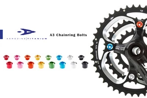 Aerozine A3 Road Mountain E-Bike Bicycle Bike Crankset Chainring Bolts&Screws - Picture 1 of 39