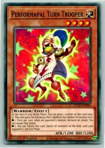 Performapal Turn Trooper - Mint / Near Mint Condition YUGIOH Card - Picture 1 of 1