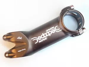 Deda NINE  Black 31 -  10 cm bike handlebar stem  -  NOS - Picture 1 of 7