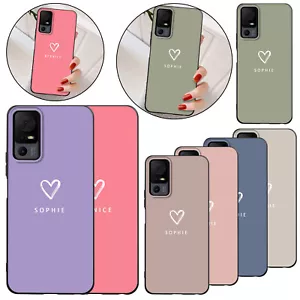 Custodia per TCL 40 50 XE XL SE 503 505 T-Mobile personalizzata nome telefono cover gel - Foto 1 di 38