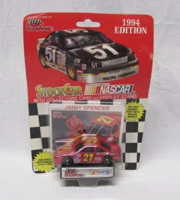 Ford #27 Spencer Diecast Metal Collector's Stock Car by Racing Champions 1994 - Image 1 of 4