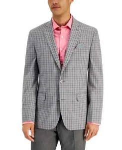 BAR III Men's Slim Fit Patterned Blazer Suit Jacket Grey 38R 38 R - Picture 1 of 1