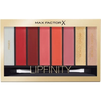 Max Factor Lipfinity Designer Lip Palette - 04 Reds  NEW & SEALED - Image 1 of 2