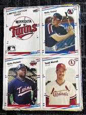1988 Fleer Box Bottom Panel Twins/Joyner/Puckett/Worrell