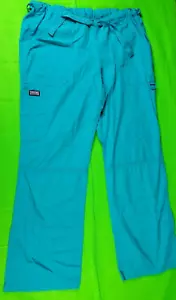 Cherokee 4020 türkis Damen Gummibund Kordelzug Peeling Unterteil Gr. M 33 + W 29 L - Bild 1 von 5