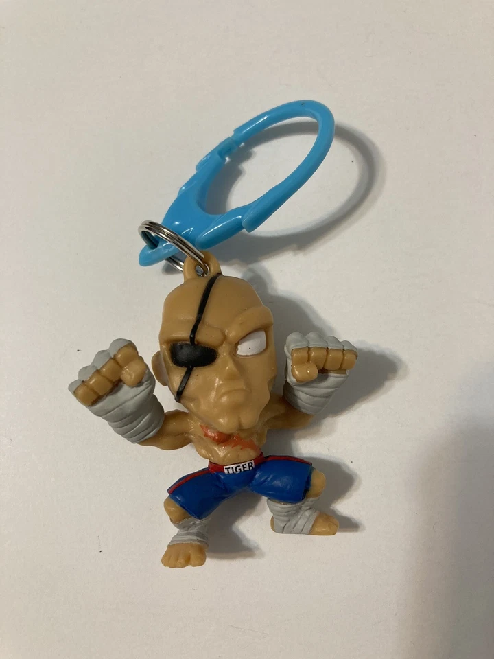 Capcom Street Fighter Backpack Hangers Series Sagat Loose Figure - Image 1 of 2
