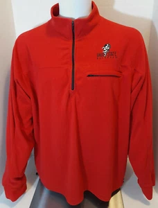 Ohio State Buckeyes Jacke 1/4 Zip Pullover Fleece Big Ball Sport Herren L Vintage - Bild 1 von 8