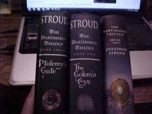 BARTIMAEUS TRILOGY by STROUD PTOLEMY, GOLEM, AMULET SAMARKAND FANASTY - Picture 1 of 5
