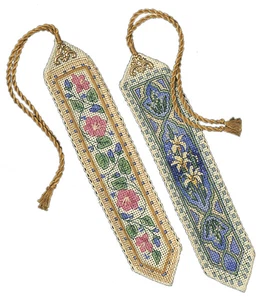 Dimensions Gold Collection Bookmarks Counted Cross Stitch Kit-9" Long 14 Count S - Picture 1 of 1