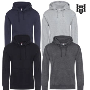 Men Hoodie Casual Hooded Solid Pocket Slim Fit Sweatshirts Pullover Sweater Tops - Picture 1 of 7