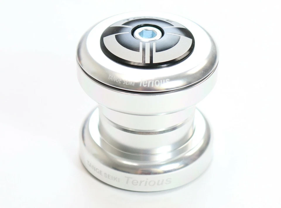 Auriculares TANGE TERIOUS DX-4 BMX Sin Rosca 1-1/8" Aleación Mecanismo SELLADO PLATEADOS Foto 1 de 1