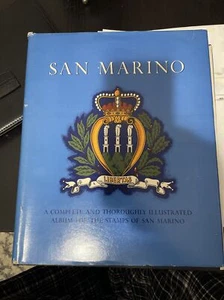 San Marino Stamp Collection in Kabe Hingless Album, 1960-1989, 80 Pg, JFZ - Picture 1 of 12