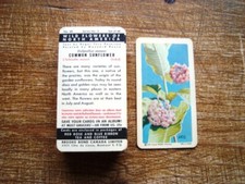 50 Brooke Bond Canada Tea Cards Inc card 1 &48    WILD FLOWERS OF NORTH AMERICA