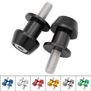 8mm CNC Swing Arm Sliders Spools For Kawasaki Ninja ZX 6R 10R Z800 Z1000 New - Imagen 1 de 17