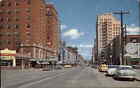 Lincoln Nebraska Ne Classic 1950S Cars Street Scene Vintage Postcard