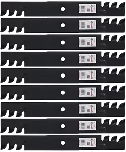 9 lame per rasaerba Rotary® 6303 per ponte Dixie Chopper® Exmark® Gravely® Toro® 60" - Foto 1 di 7