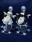 Re:Zero Figure Life In Another World Amp Limited Taito Online Crane Rem Lot 2