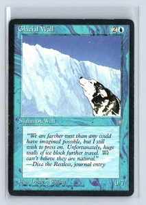 (2x) GLACIAL WALL – MTG Magic the Gathering Card – Ice Age – Uncommon - Picture 1 of 6