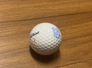 North Carolina Tarheels NCAA Display Golf Ball UNC New TITLEIST DT Roll - Picture 1 of 5
