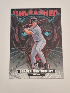 2025 Donruss Unleashed Card No 17 Braden Montgomery Chicago - Picture 1 of 2