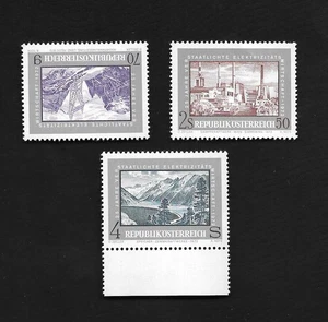 3 Österreich Austris 1972 Verstaatlichte Wirtschaft Stamps  MNH - Picture 1 of 1