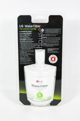 Filtro de agua original LG Gen11042f-08 LT500P/PC/PCS cartucho de repuesto genuino Foto 1 de 3