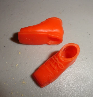 Vintage Skipper / Barbie Doll Red Ski Boots - Image 1 of 2