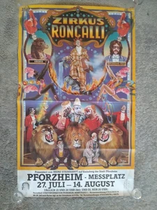Plakat Circus Roncalli Pforzheim 1988 - Bild 1 von 1