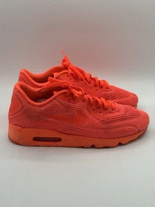 Nike Air Max 90 Ultra Moire hellkarmesinrot Stoff Obermaterial Activewear Größe 12 - Bild 1 von 10