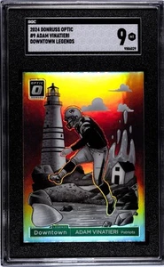 Donruss Optic Downtown Legends 2024 Adam Vinatieri - Patriots SGC 9 - Imagen 1 de 2