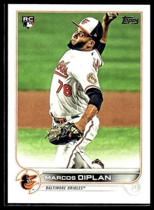 Marcos Diplan *TARJETA DE NOVATO* (RC) 2022 Topps #517 - Imagen 1 de 2