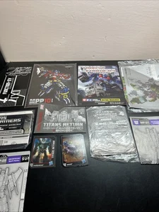 Lotto libri Titans Return Masterpiece Transformers W17 - Foto 1 di 10