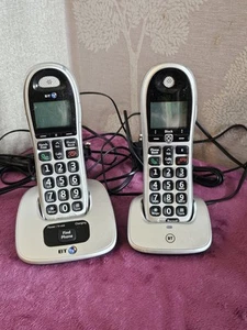 BT4000 Big Button Cordless Phone Twin Handset with Nuisance Blocker - Zdjęcie 1 z 6