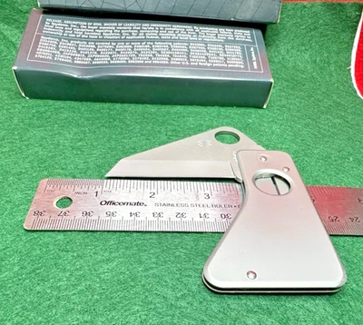 Vintage 2002 Rare New Old Stock Spyderco SC01PS Spyder Card Folding Knife - Image 1 of 4