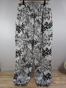 Spongebob Squarepants Sweatpants - Medium - H&M Divided - B&W Allover Print - Picture 1 of 5