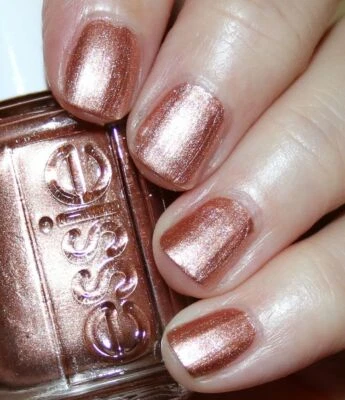 ESSIE soins VERNIS A ONGLES DURCISSEUR 154 KEEN ON SHEEN METALLIC cuivré 13,5ML