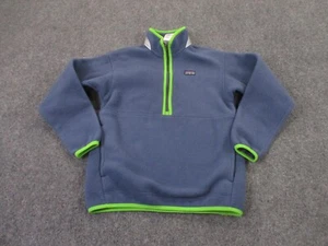 Patagonia Jacket Boys M 10 Blue Fleece Sweater Outdoor Pullover Hiking Synchilla - Picture 1 of 9