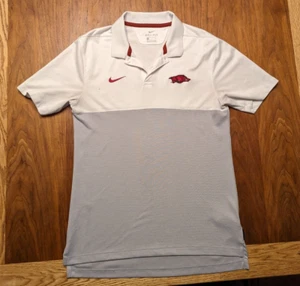 Arkansas Razorbacks Shirt Men's Small Nike Dri Fit Polo Stretch Short Sleeve - Picture 1 of 4