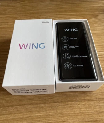 LG Wing 5G LM-F100N Dual Screen 128GB+8GB Factory Unlocked Smartphone-New Sealed - Image 1 of 4