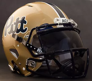 PITT PANTHERS NCAA Gameday REPLICA Football Helmet w/ OAKLEY Eye Shield - Picture 1 of 5