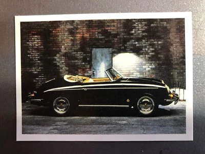 1960 Porsche 356-B Roadster, Dream Machines Sammelkarte - Selten Awesome #65 - Bild 1 von 2