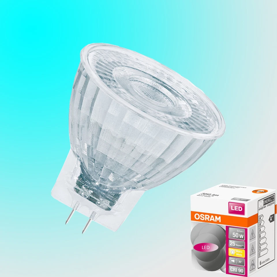 10 Stück Osram Ledvance Parathom LED MR11 Gu4 weiß 12V 2,5W 12V 4,2W - Bild 1 von 1