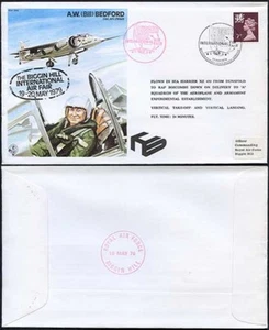 TP6c A.W. (Bill) Bedford OBE.AFC.FRAeS Standard Cover Flown in Sea Harrier XZ 4 - Picture 1 of 1
