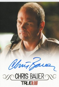 True Blood Archives 2013 Autograph Auto Card Chris Bauer as Andy Bellefleur